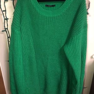 Green sweater from Zaful